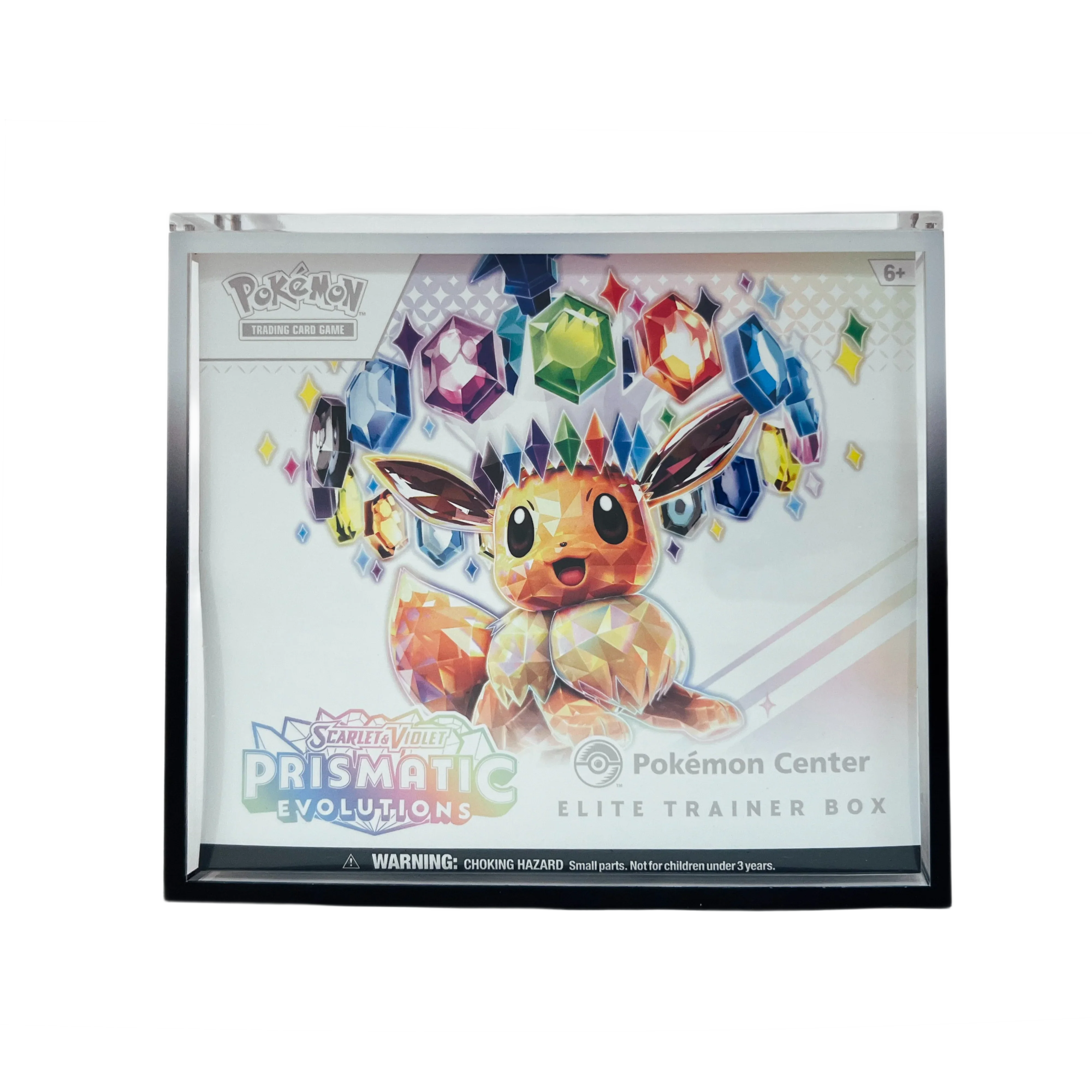 Colored Acrylic ETB Case - Crystal TCG