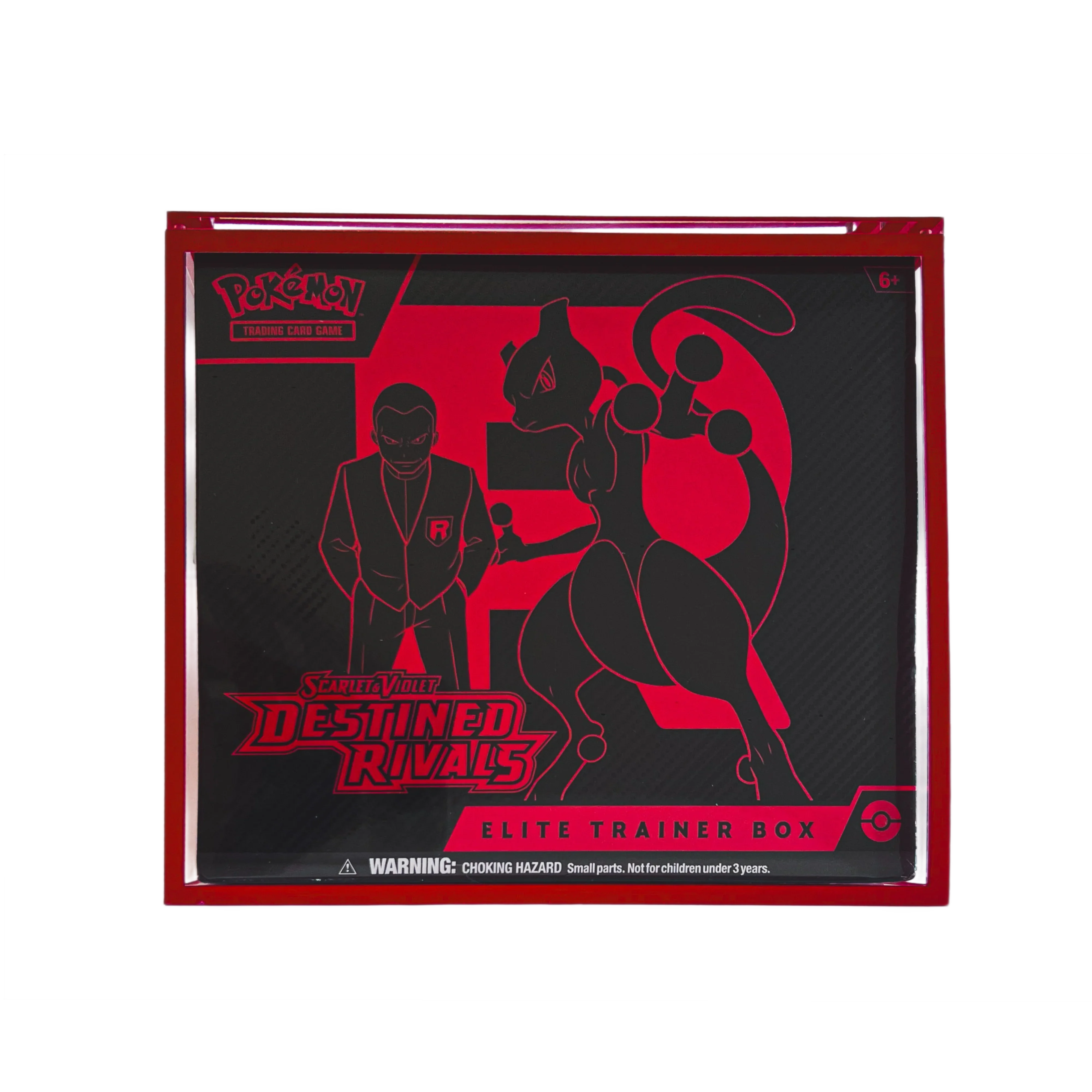 Colored Acrylic ETB Case - Crystal TCG