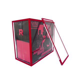 Colored Acrylic ETB Case - Crystal TCG