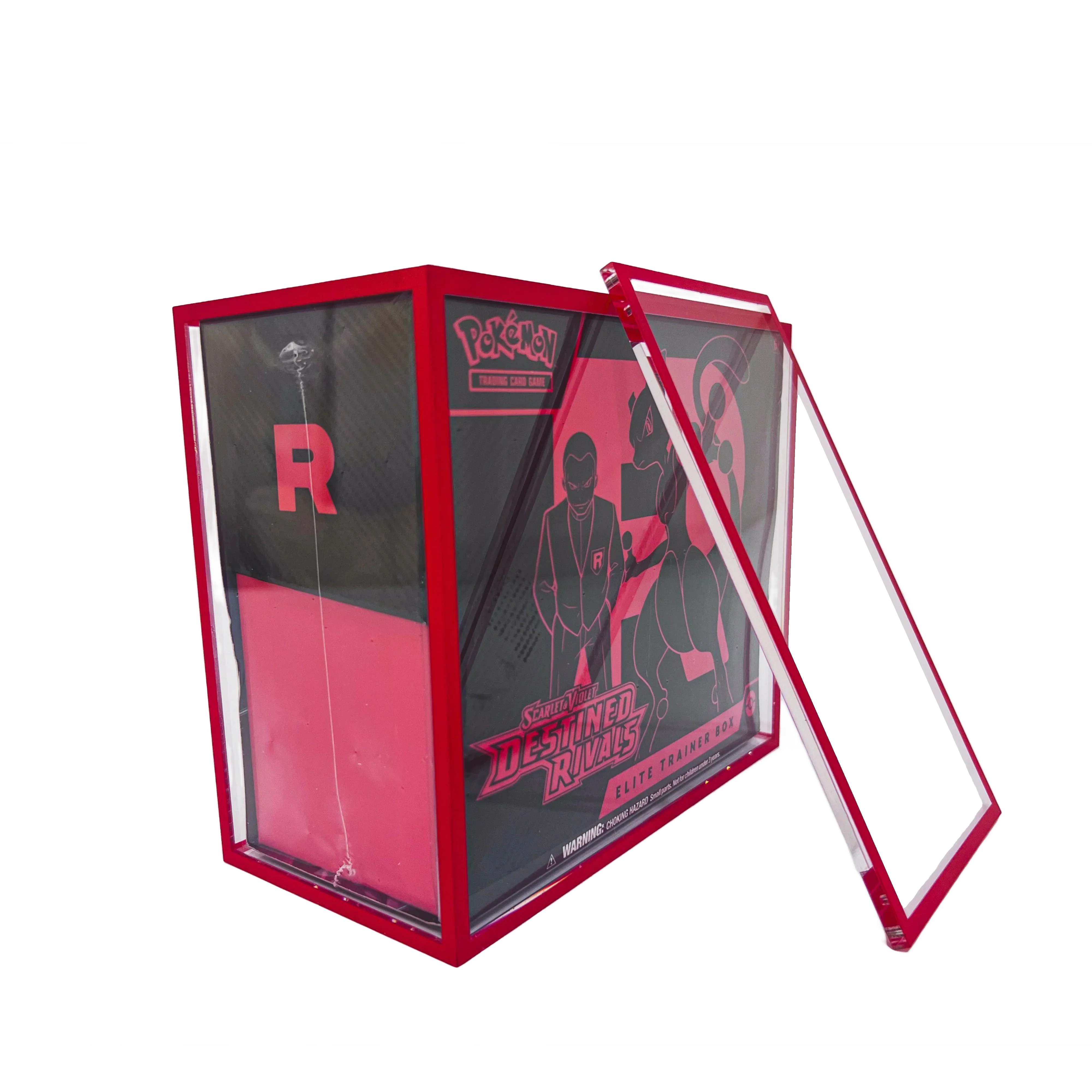 Colored Acrylic ETB Case - Crystal TCG