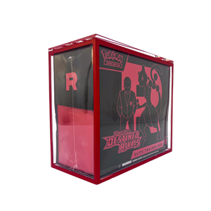 Colored Acrylic ETB Case - Crystal TCG