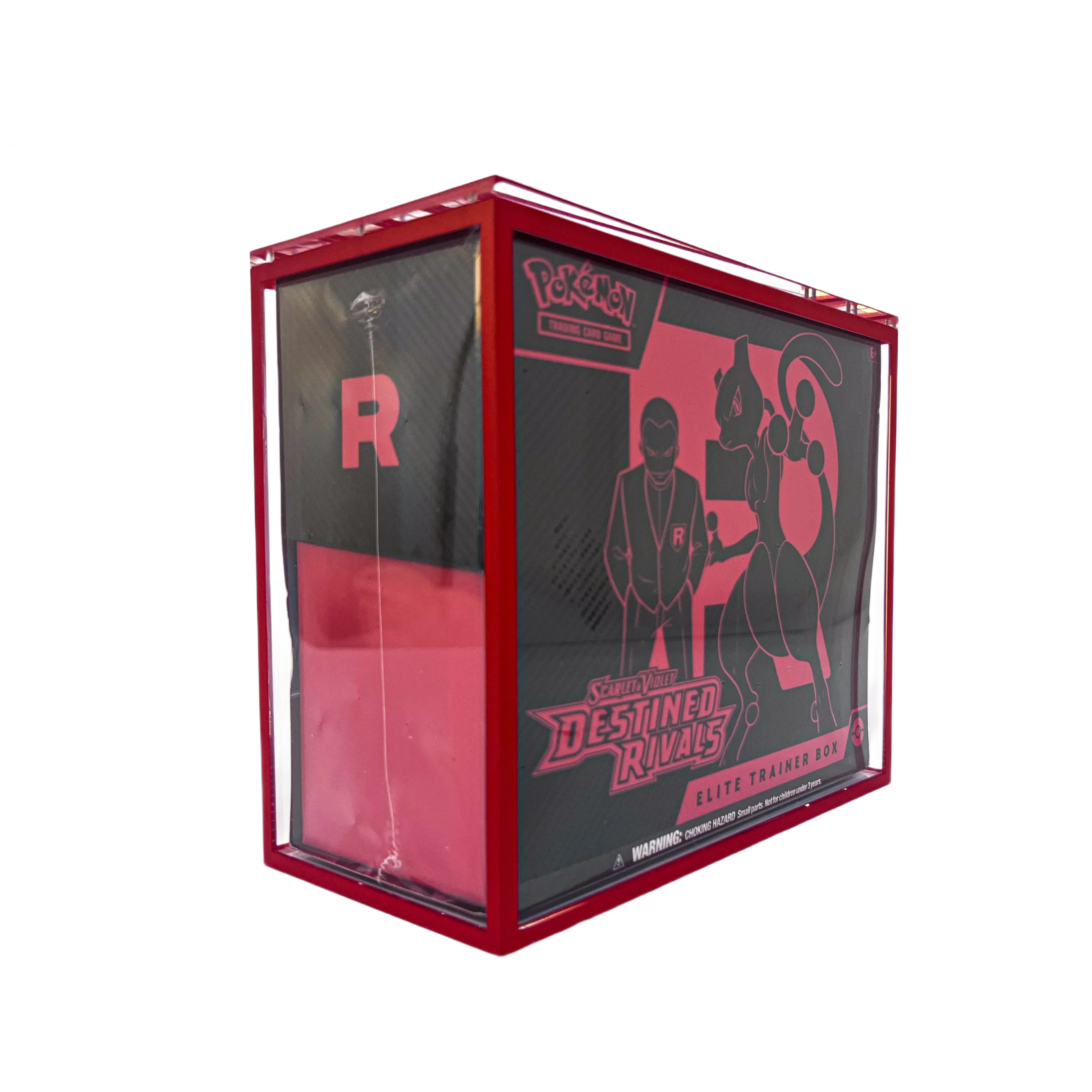 Colored Acrylic ETB Case - Crystal TCG