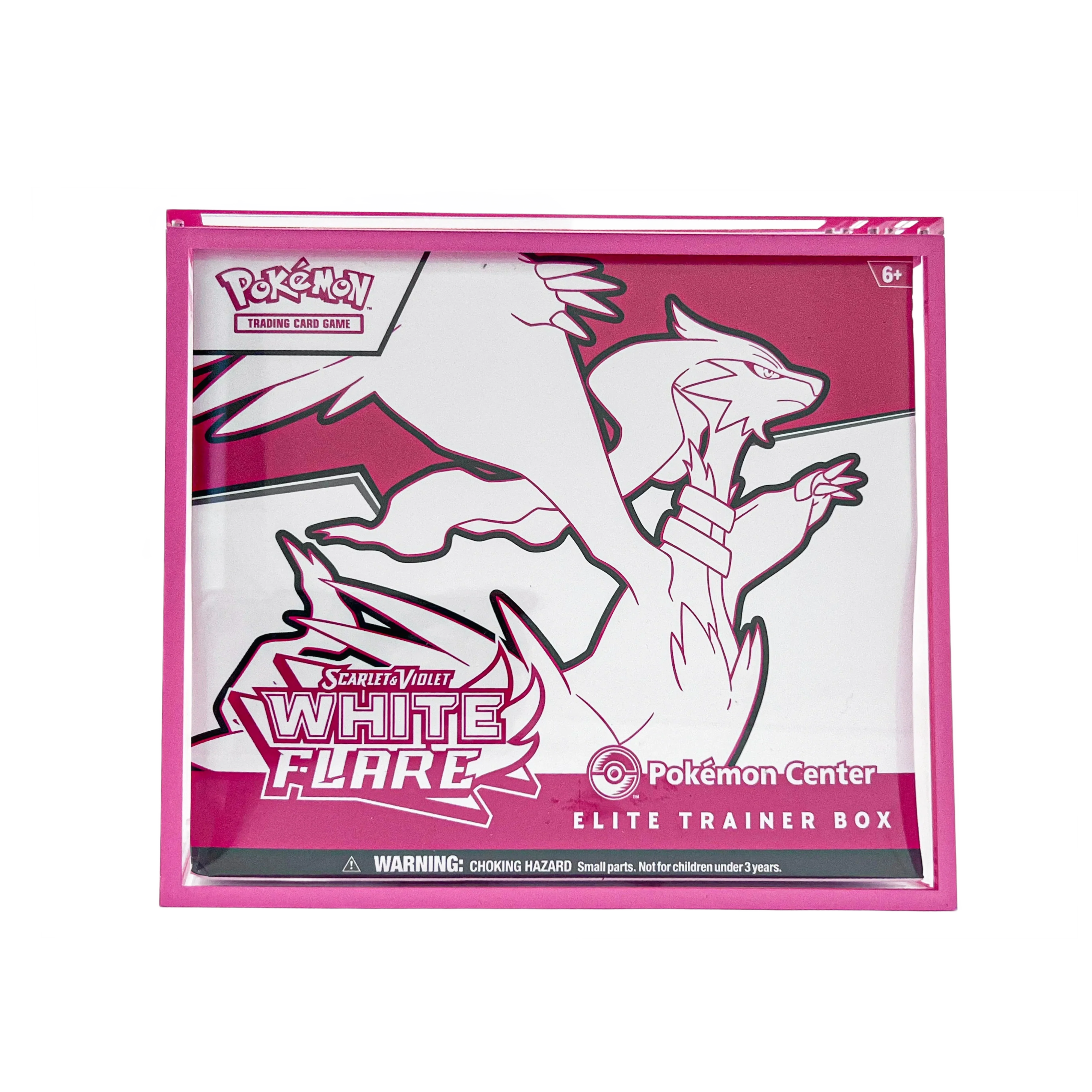 Colored Acrylic ETB Case - Crystal TCG