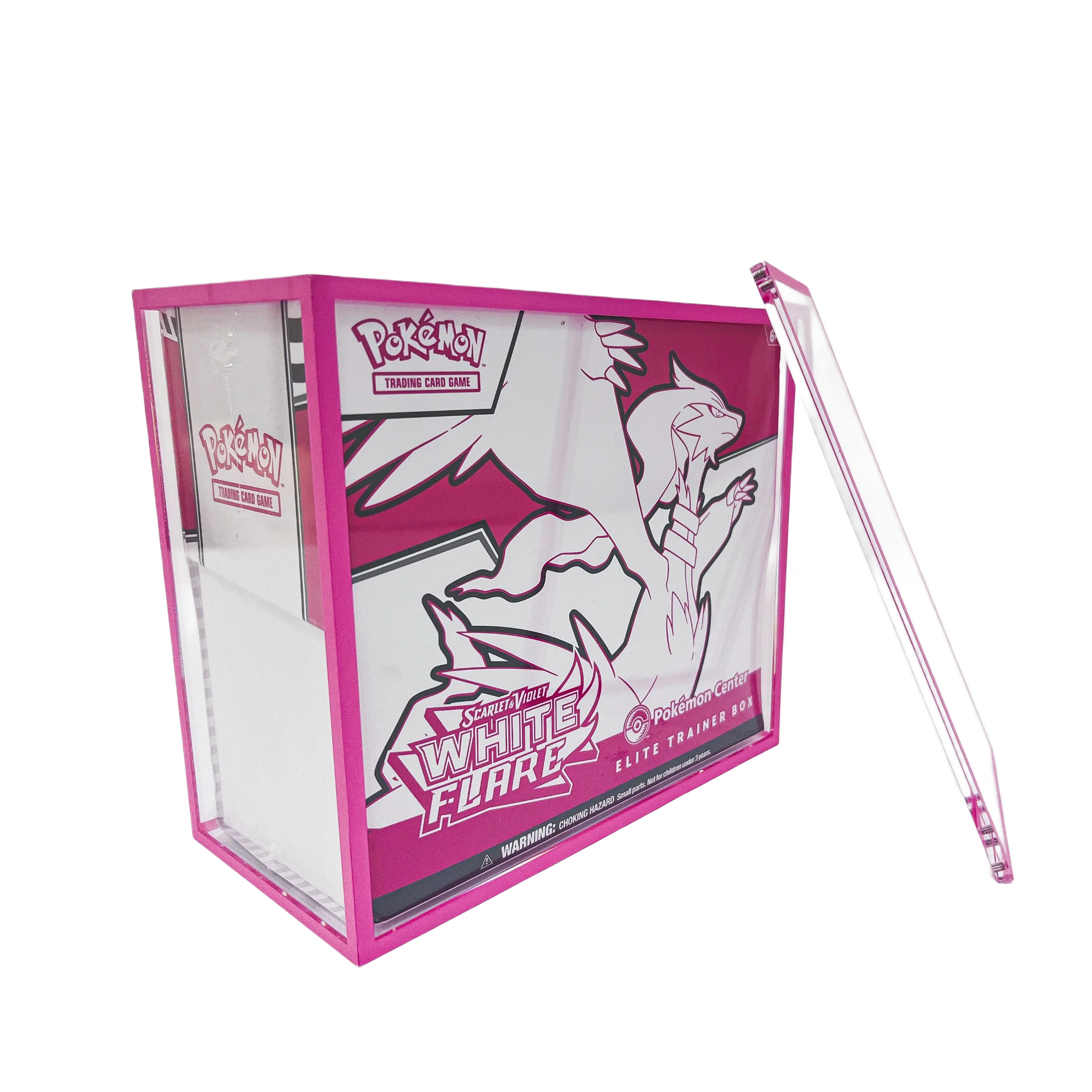 Colored Acrylic ETB Case - Crystal TCG