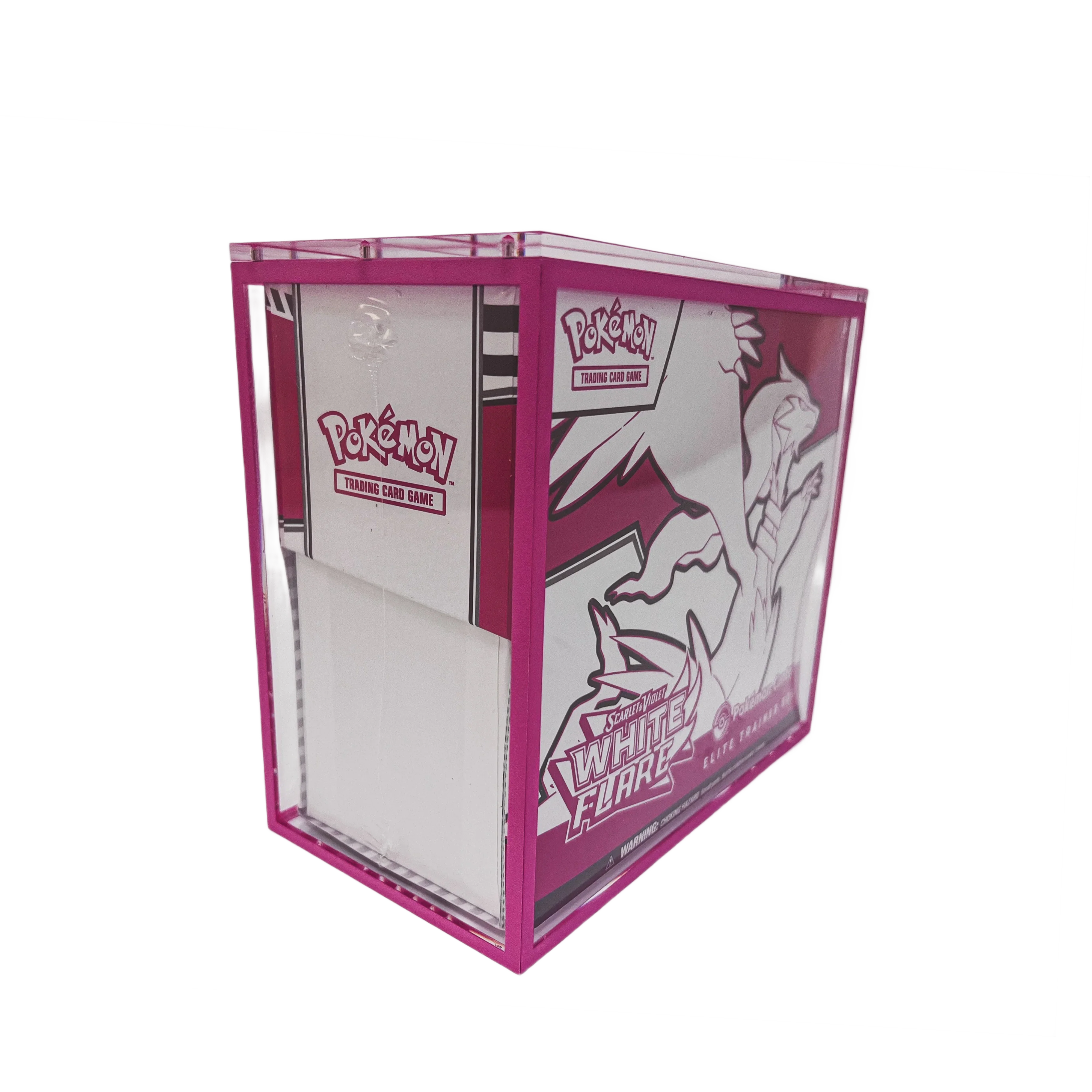 Colored Acrylic ETB Case - Crystal TCG